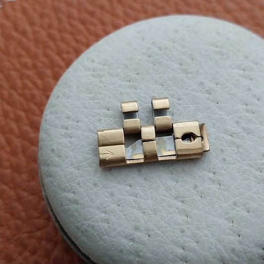 Seiko Quartz nos Yellow Gold-Tone Link for SQ Vintage Watch Band