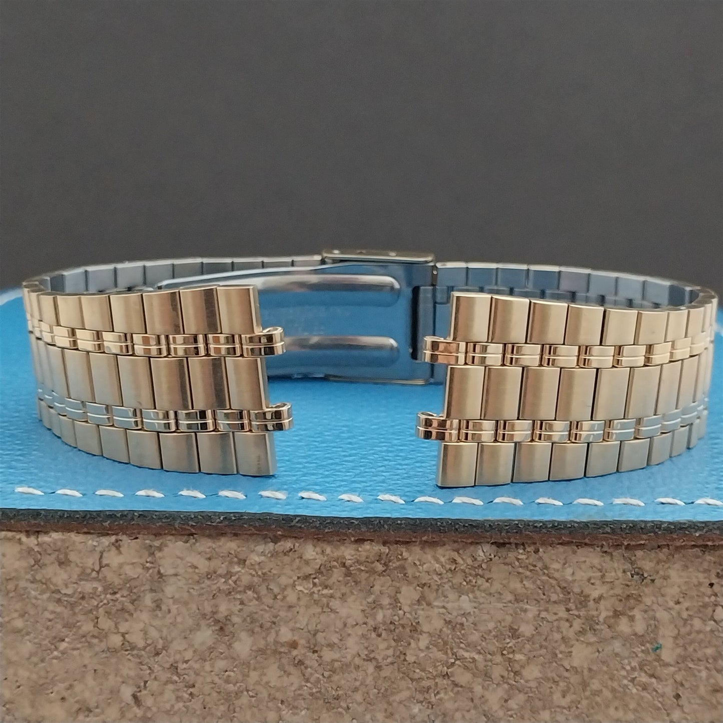 Bulova Yellow Gold-Tone Unused Vintage Watch Band