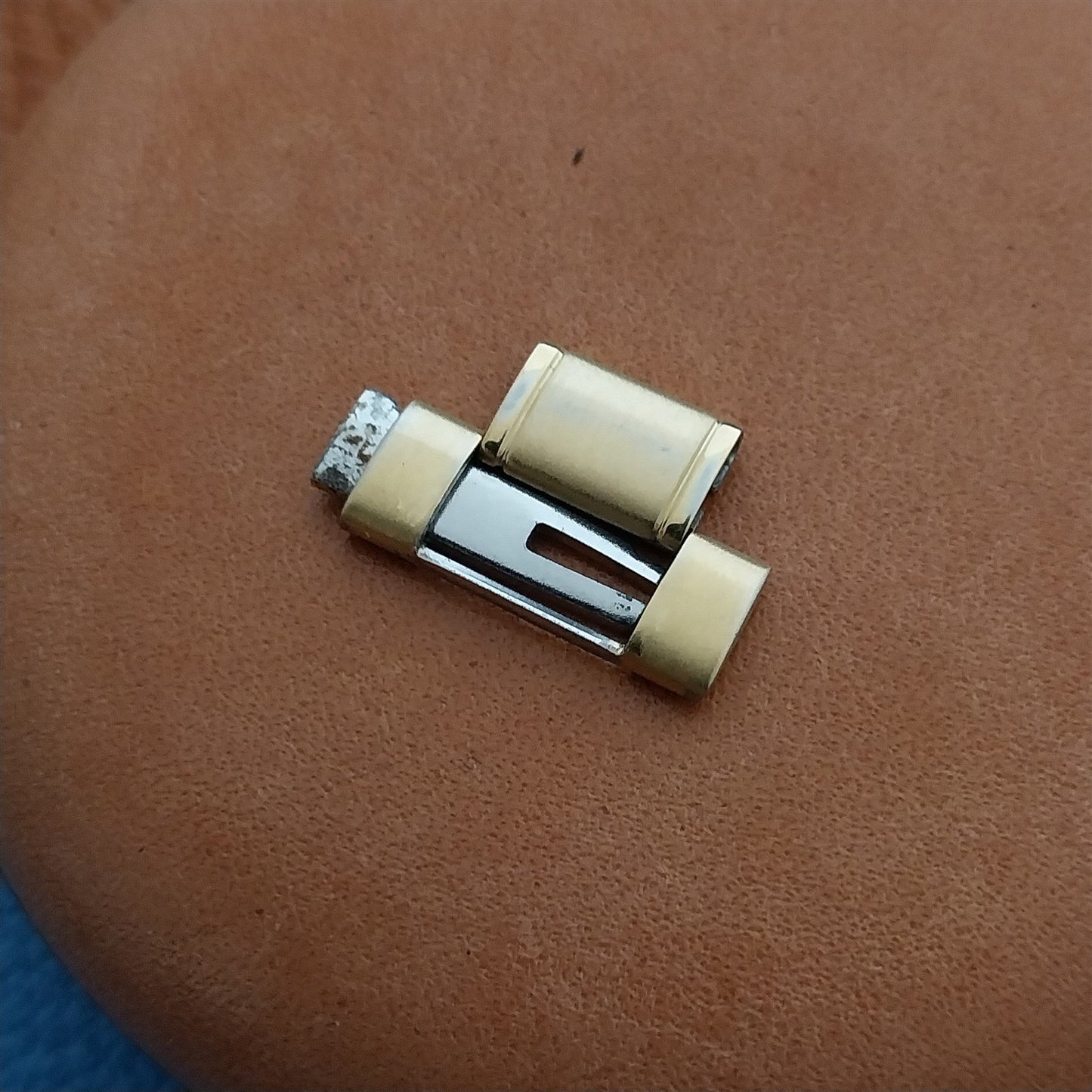 Pulsar Yellow Gold-Tone Vintage Watch Band LINK