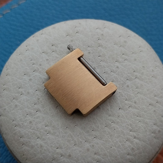 Rado Gold-Tone Solid Stainless Unused Vintage Watch Band LINK
