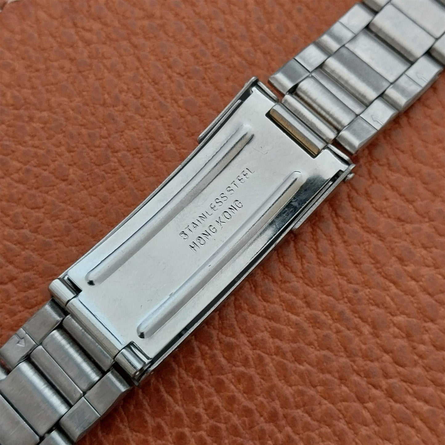 20mm Speidel Stainless Steel & Gold Tone Oyster Watch Band