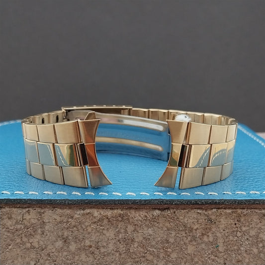 Vintage 20mm Gold-Tone Pulsar NOS Unused Watch Band