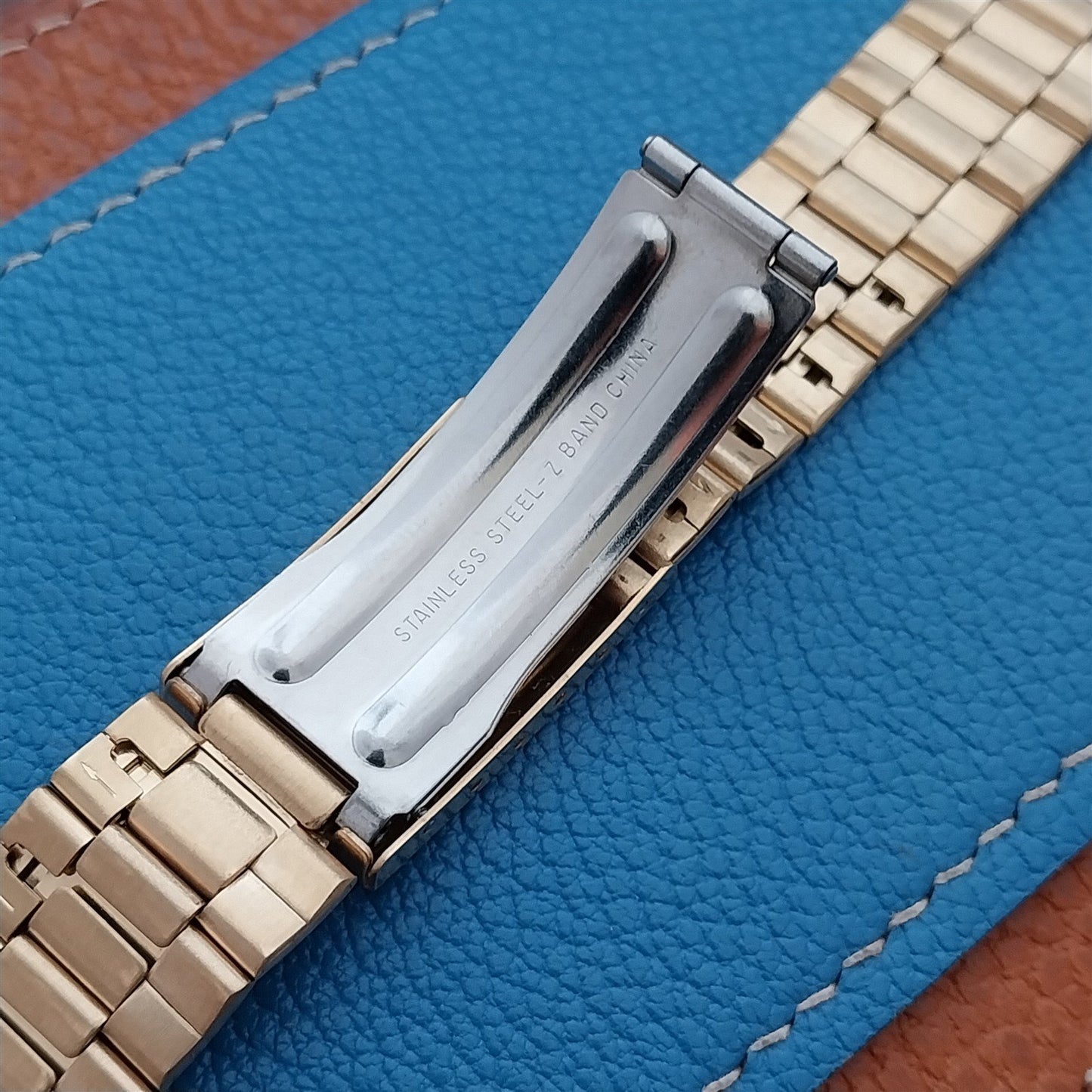 Vintage 20mm Gold-Tone Pulsar NOS Unused Watch Band