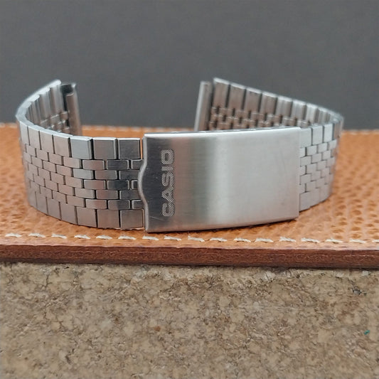 Vintage Casio Japan B-356M 20mm Stainless Steel Classic Watch Band