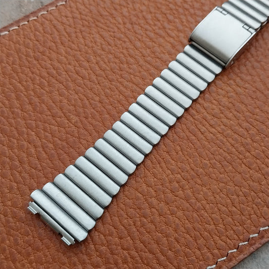 Vintage Special Fit 2-Piece Stainless Steel 18mm nos Unused Classic Watch Band