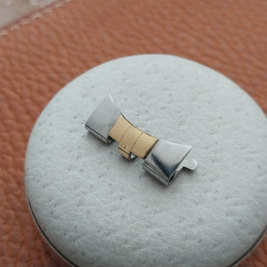 1984 Rolex Jubilee 450 19mm End Link Yellow Gold & Stainless Steel