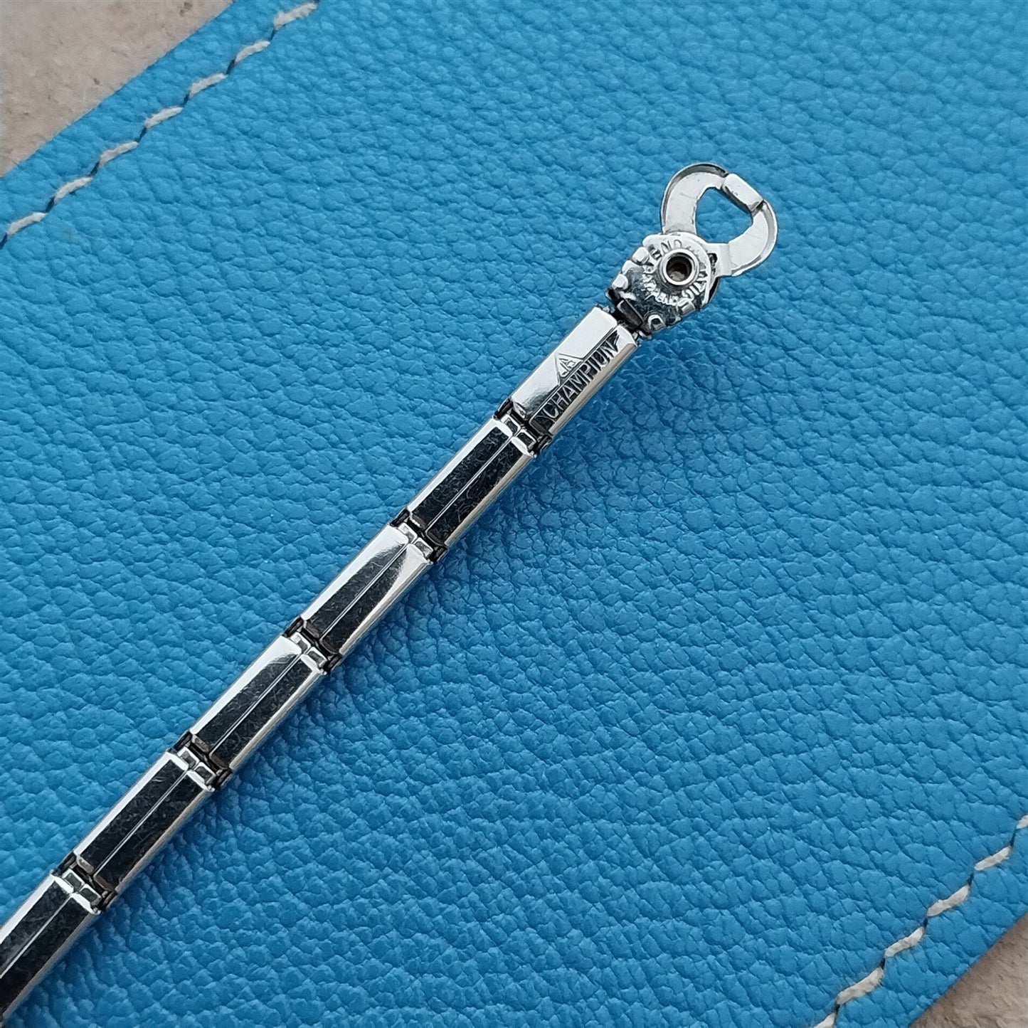 White Gold-Filled Ladies JB Champion Expansion 50s Vintage Cocktail Watch Band