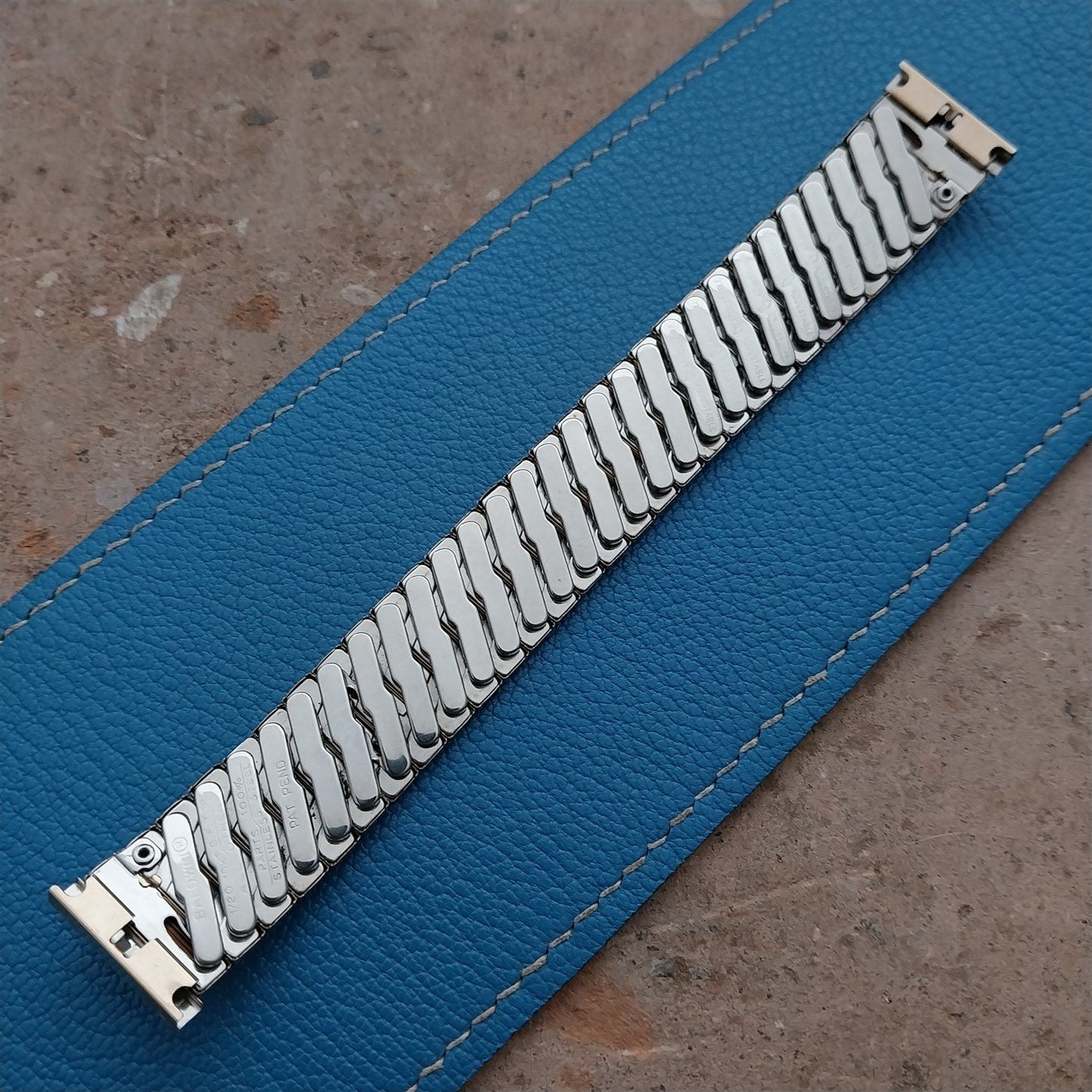 17mm 18mm 19mm Baldwin Gold-Filled Classic Stretch Vintage Watch Band