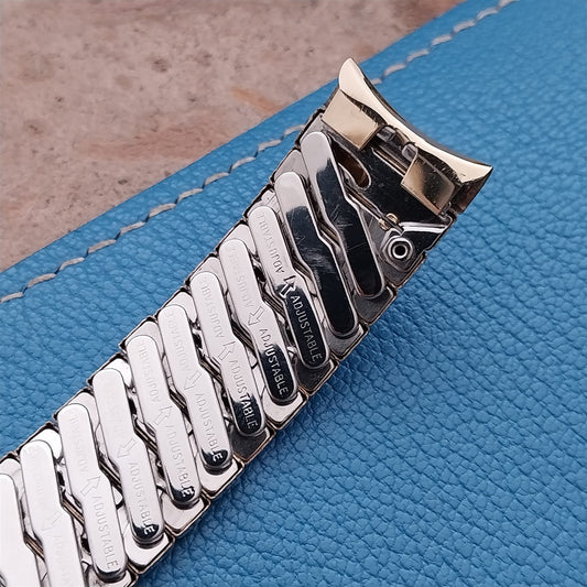 17.2mm 10k Gold-Filled Wide Baldwin USA nos 1960s Vintage Watch Band