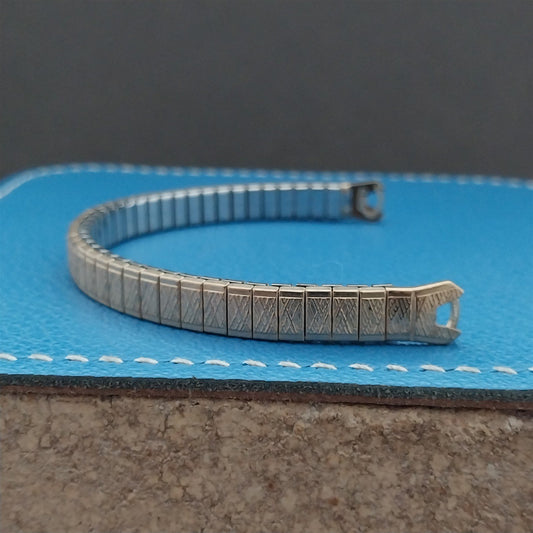 Yellow Gold-Filled Speidel Twiston Unused 1970s Vintage Cocktail Watch Band