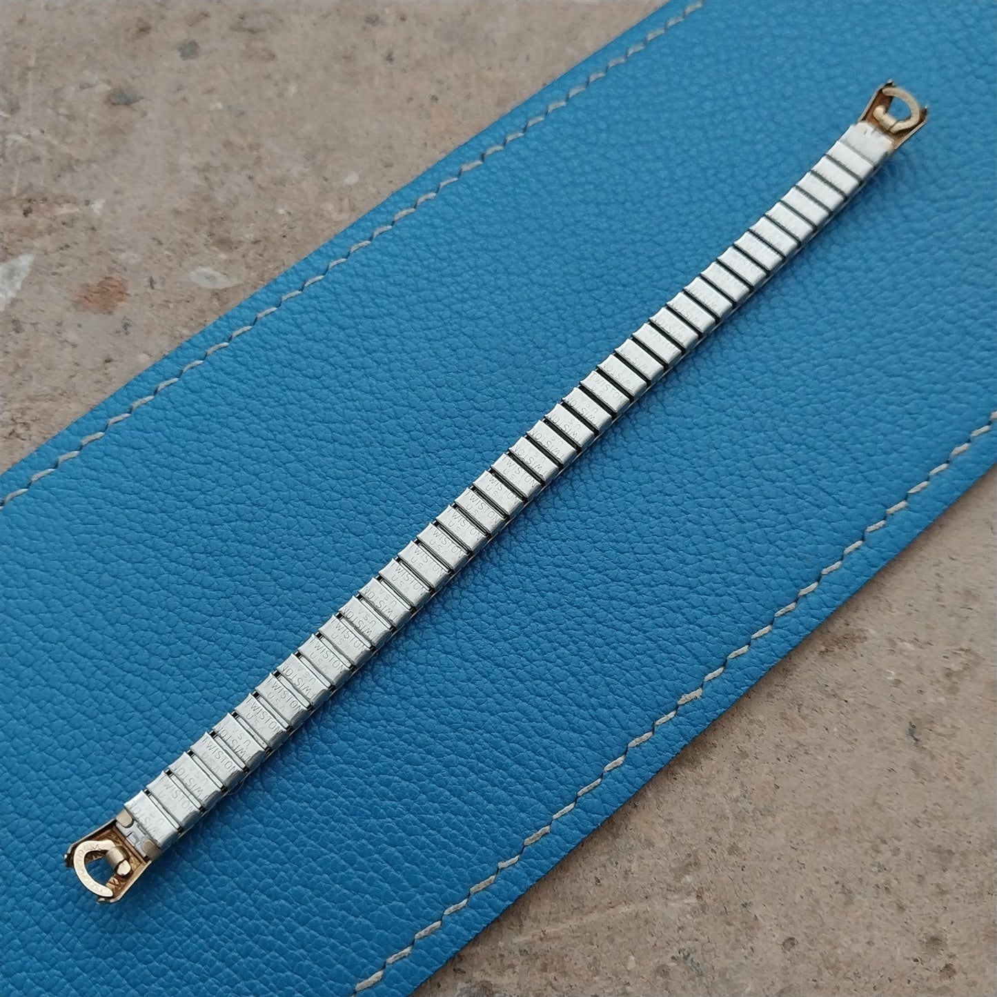 Yellow Gold-Filled Speidel Twiston Unused 1970s Vintage Cocktail Watch Band