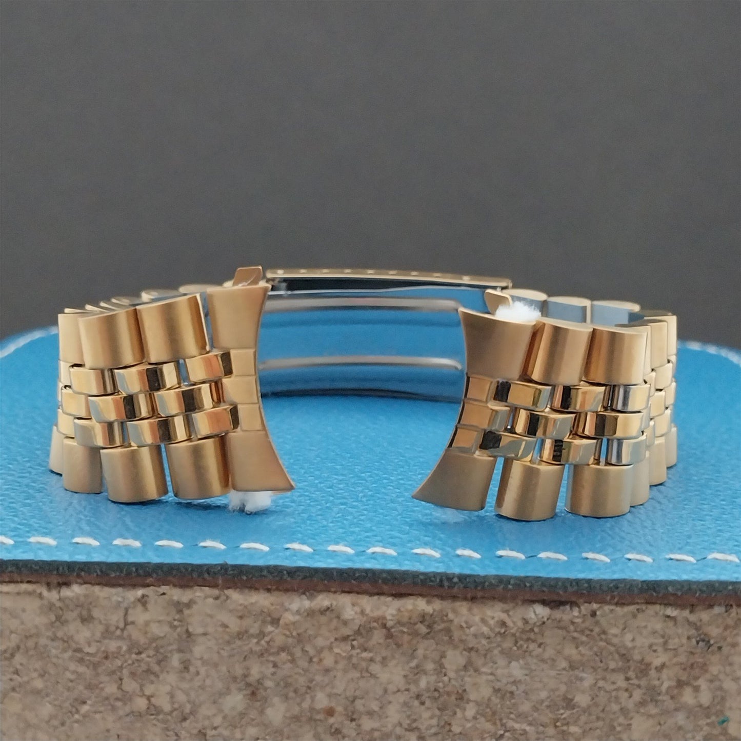 20mm Speidel Gold Tone Jubilee Unused Watch Band