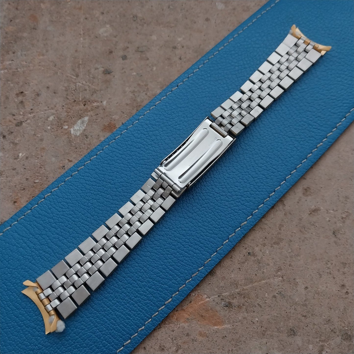 20mm Speidel Gold Tone Jubilee Unused Watch Band