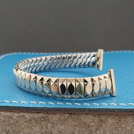 Vintage 1950s 1/2" Yellow Gold-Filled Speidel Unused Classic Stretch Watch Band