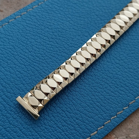 Vintage 1950s 1/2" Yellow Gold-Filled Speidel Unused Classic Stretch Watch Band