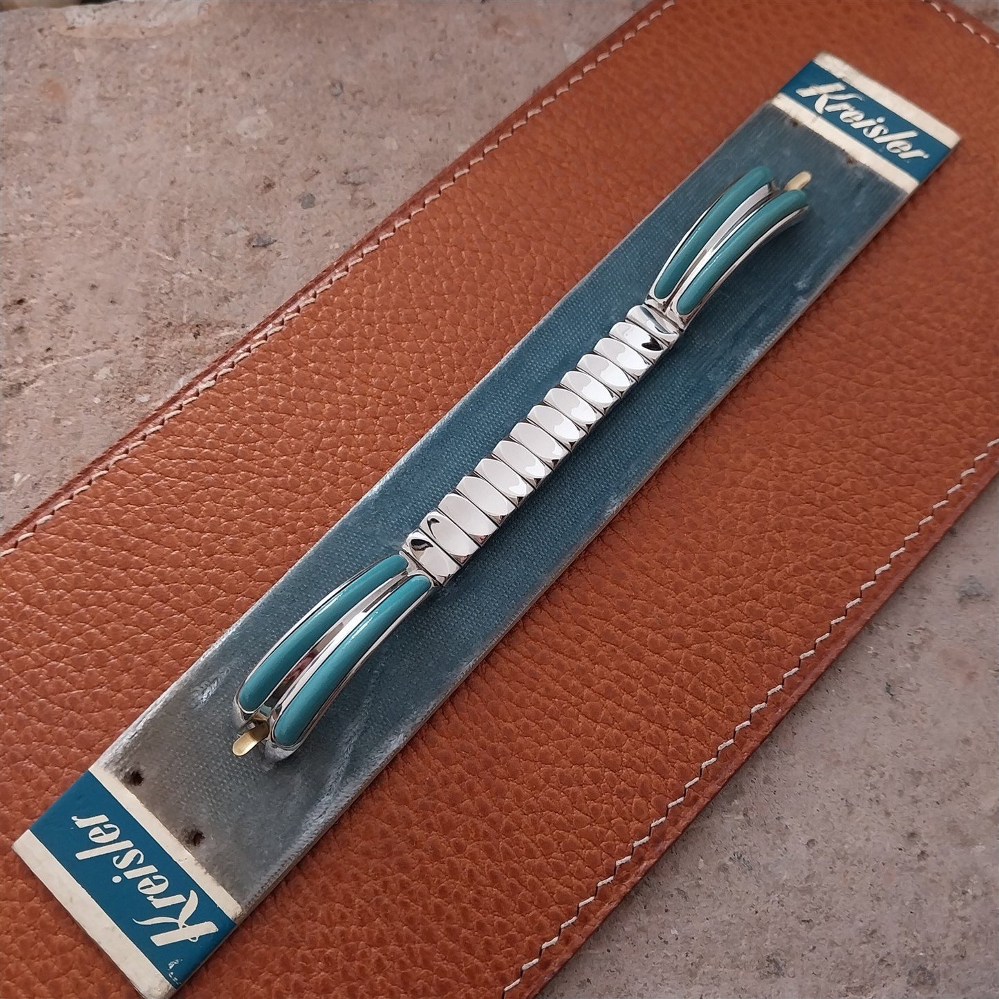 White Gold-Filled Elsa Schiaparelli Kreisler Unused Vintage Cocktail Watch Band