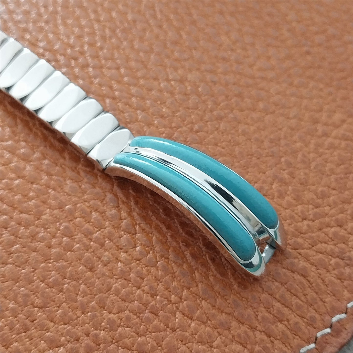White Gold-Filled Elsa Schiaparelli Kreisler Unused Vintage Cocktail Watch Band