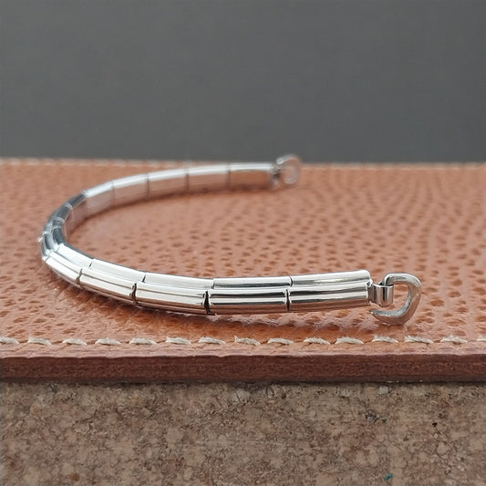 Vintage 1960s Kreisler White Gold Filled Ladies Unused Cocktail Watch Band