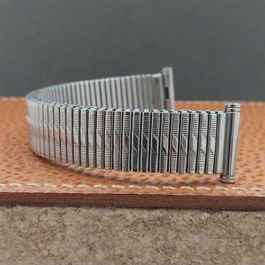 Vintage Stainless Steel fixo-flex Stretch 18mm 17mm 16mm Unused Watch Band