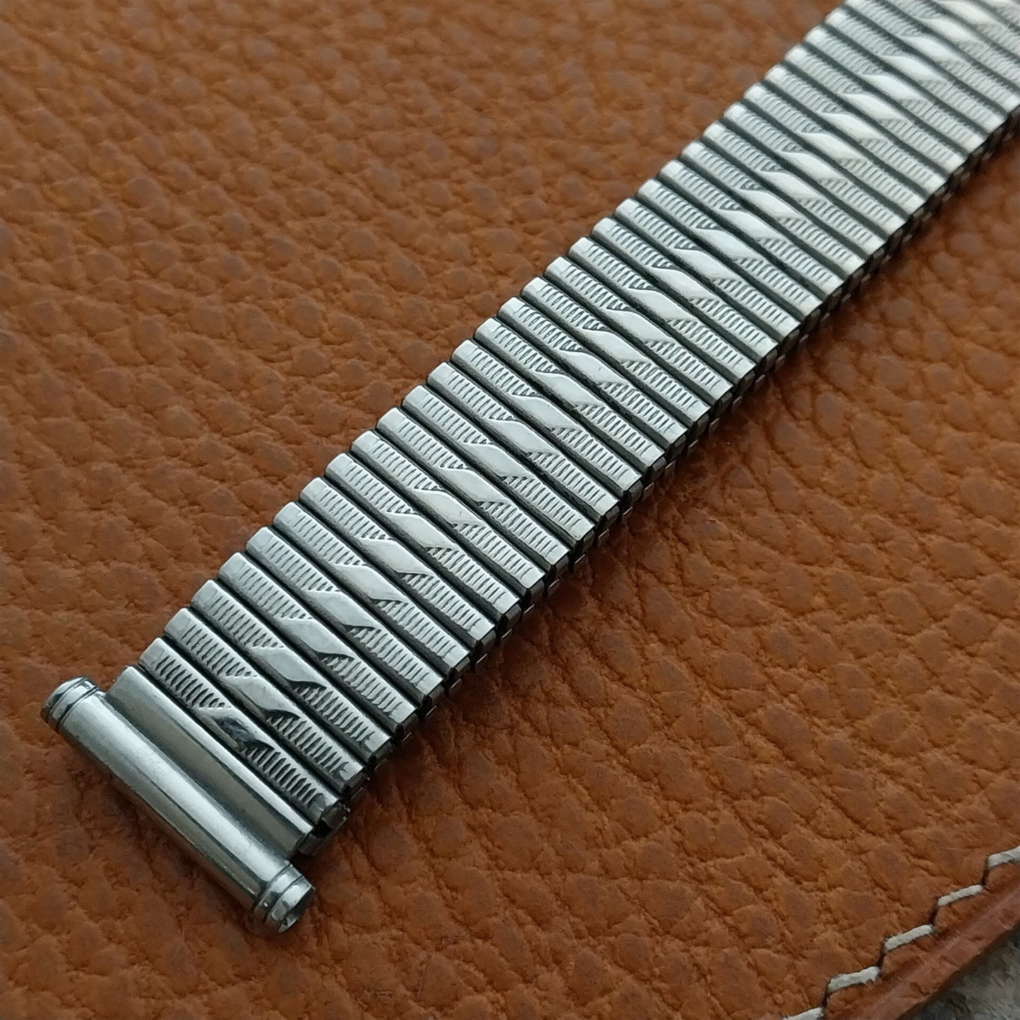 Vintage Stainless Steel fixo-flex Stretch 18mm 17mm 16mm Unused Watch Band