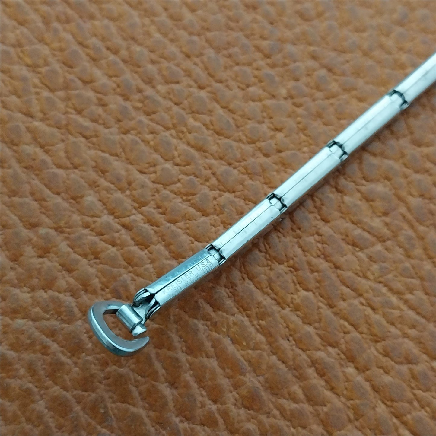 Vintage 1960s Kreisler White Gold Filled Ladies Unused Cocktail Watch Band