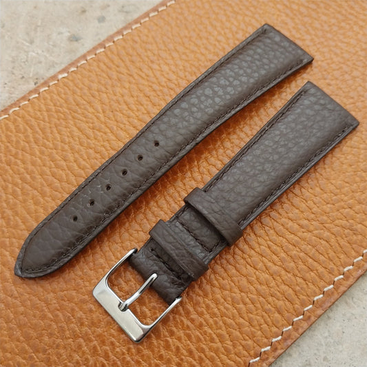 20mm Fleurus France Crushed Grain Calf Tapered 20/16 Watch Strap