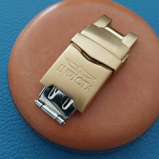 Invicta 8930 Yellow Gold Tone Band Clasp