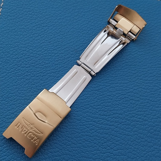 Invicta 8930 Yellow Gold Tone Band Clasp
