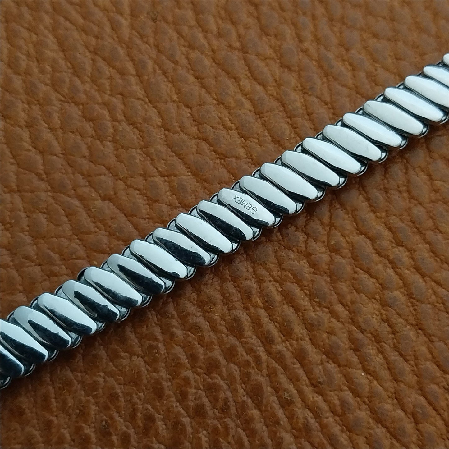 Vintage 50s White Gold-Filled Ladies Expansion Gemex Unused Cocktail Watch Band
