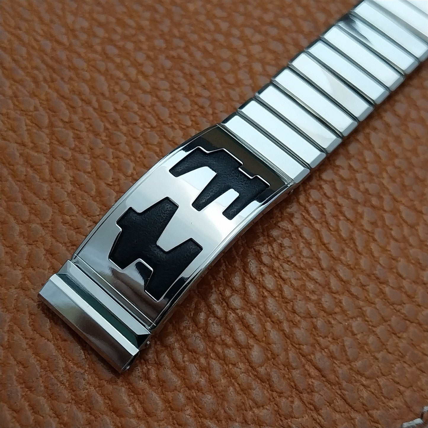 16mm Mid Century Unused Gemex Classic Stretch Vintage Watch Band