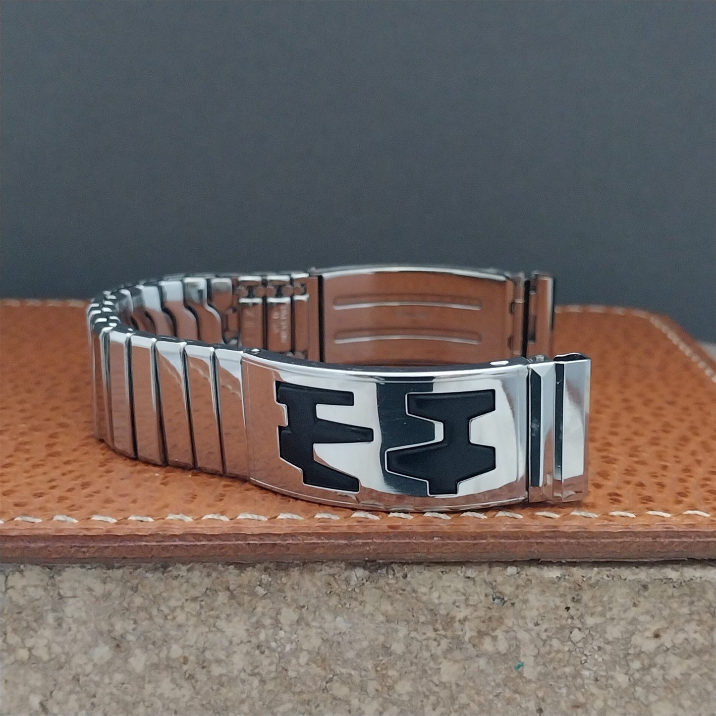 16mm Mid Century Unused Gemex Classic Stretch Vintage Watch Band
