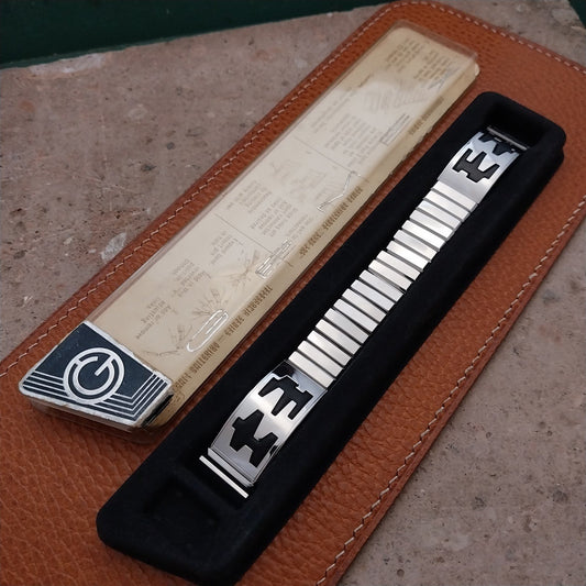 16mm Mid Century Unused Gemex Classic Stretch Vintage Watch Band
