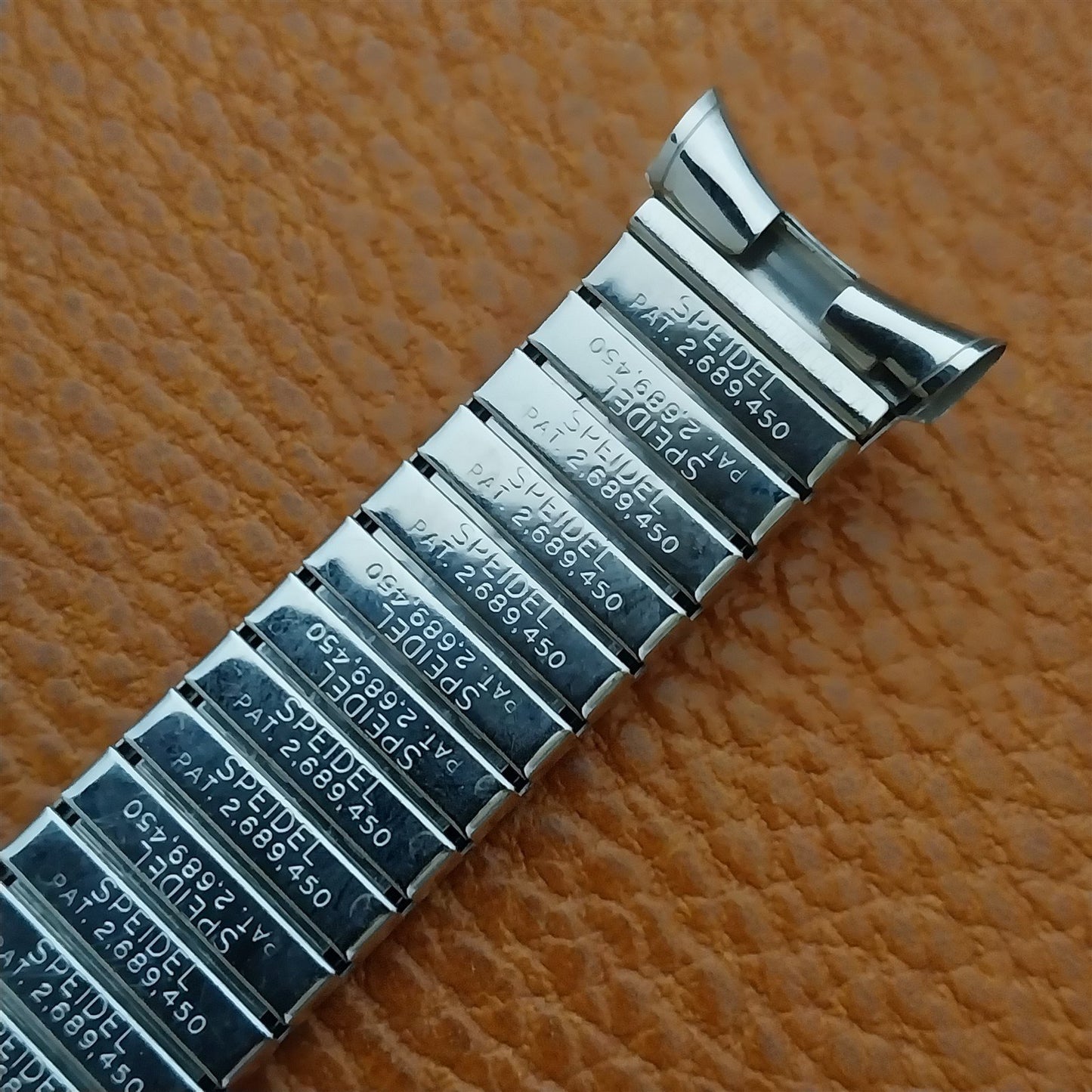 19mm 18mm 17mm Stainless Speidel Tribune Twistoflex Unused Vintage Watch Band