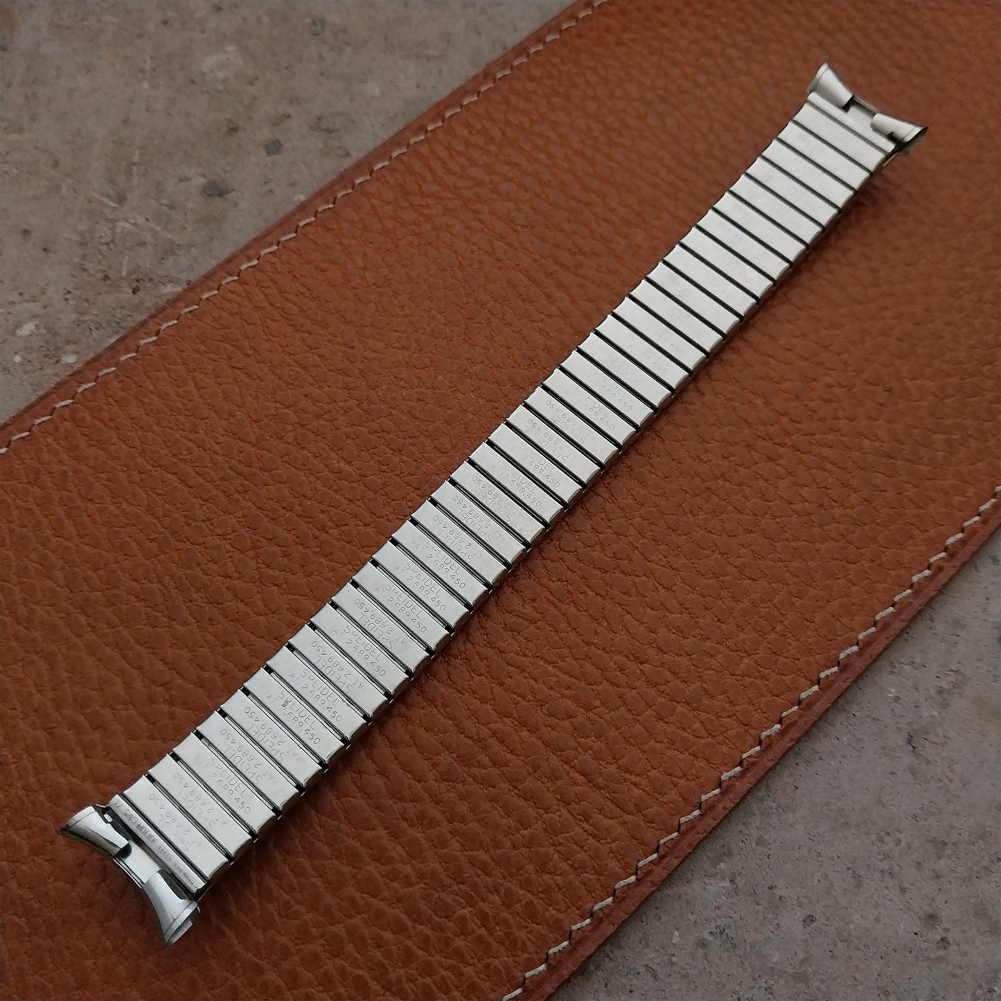 19mm 18mm 17mm Stainless Speidel Tribune Twistoflex Unused Vintage Watch Band