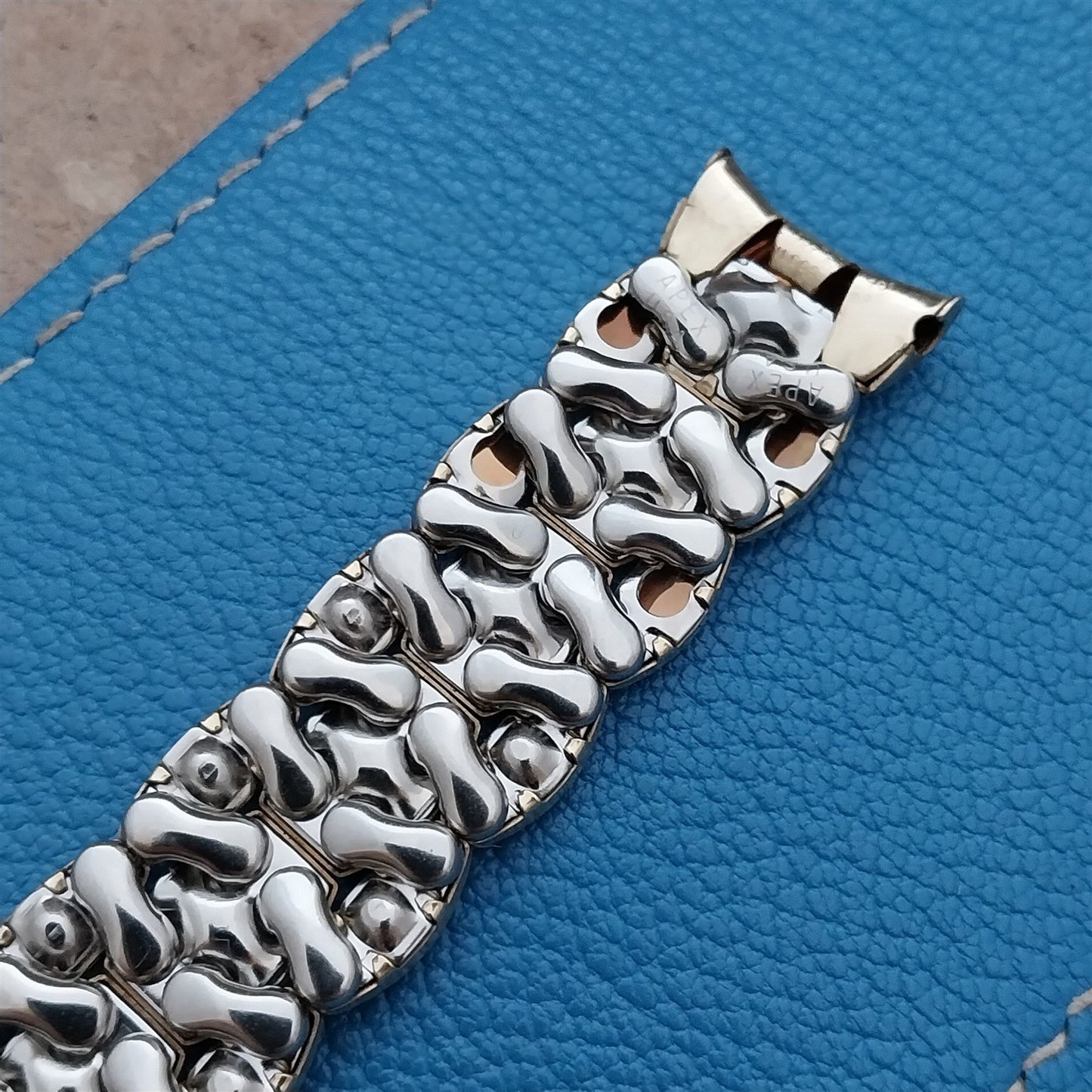 Vintage 17.2mm Gold-Filled Apex Unused Classic Stretch NOS 1950s Watch Band