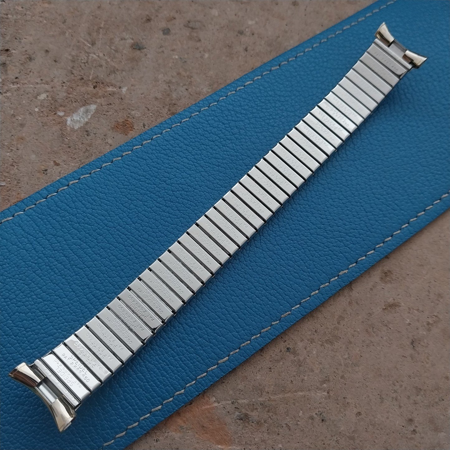 19mm 18mm 17mm 1968 Gold Filled Speidel Golden Templar Vintage Watch Band