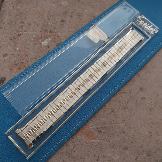 19mm 18mm 17mm 1968 Gold Filled Speidel Golden Templar Vintage Watch Band