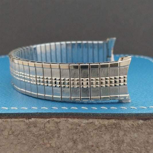 19mm 18mm 17mm 1968 Gold Filled Speidel Golden Templar Vintage Watch Band