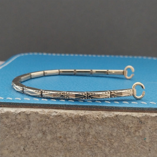 Vintage 1950s Bellavance Gold Filled Unused Ladies Cocktail Watch Band