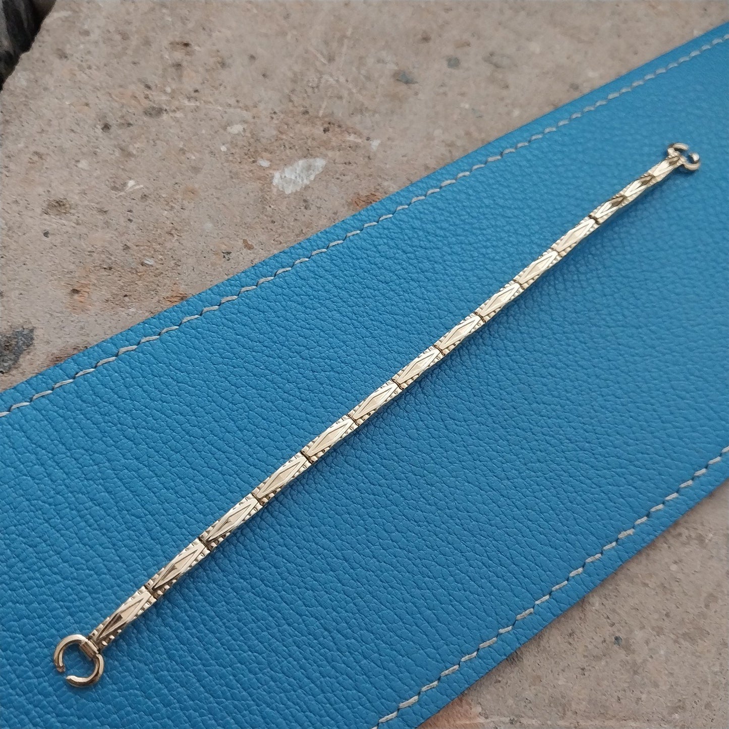 Vintage 1950s Bellavance Gold Filled Unused Ladies Cocktail Watch Band