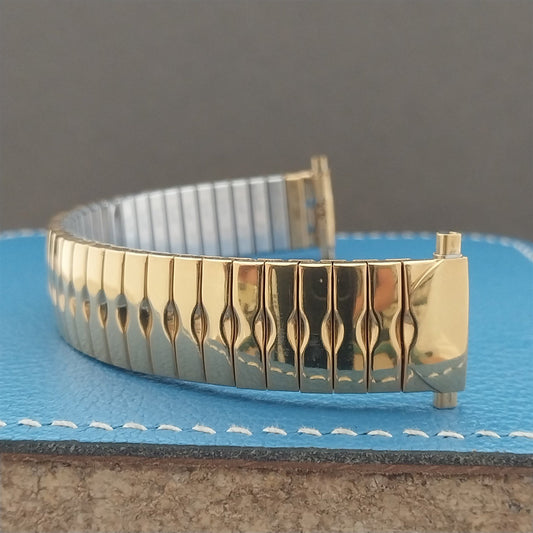 16mm 17mm 18mm 19mm 20mm Speidel Gold Tone Unused Watch Band