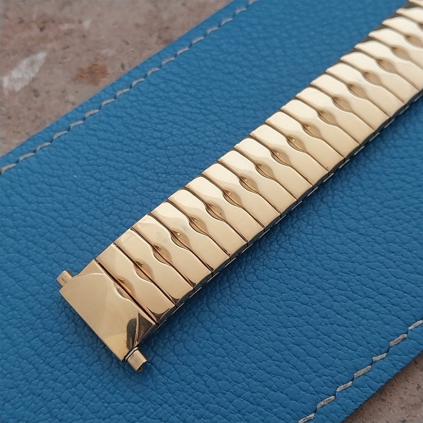 16mm 17mm 18mm 19mm 20mm Speidel Gold Tone Unused Watch Band