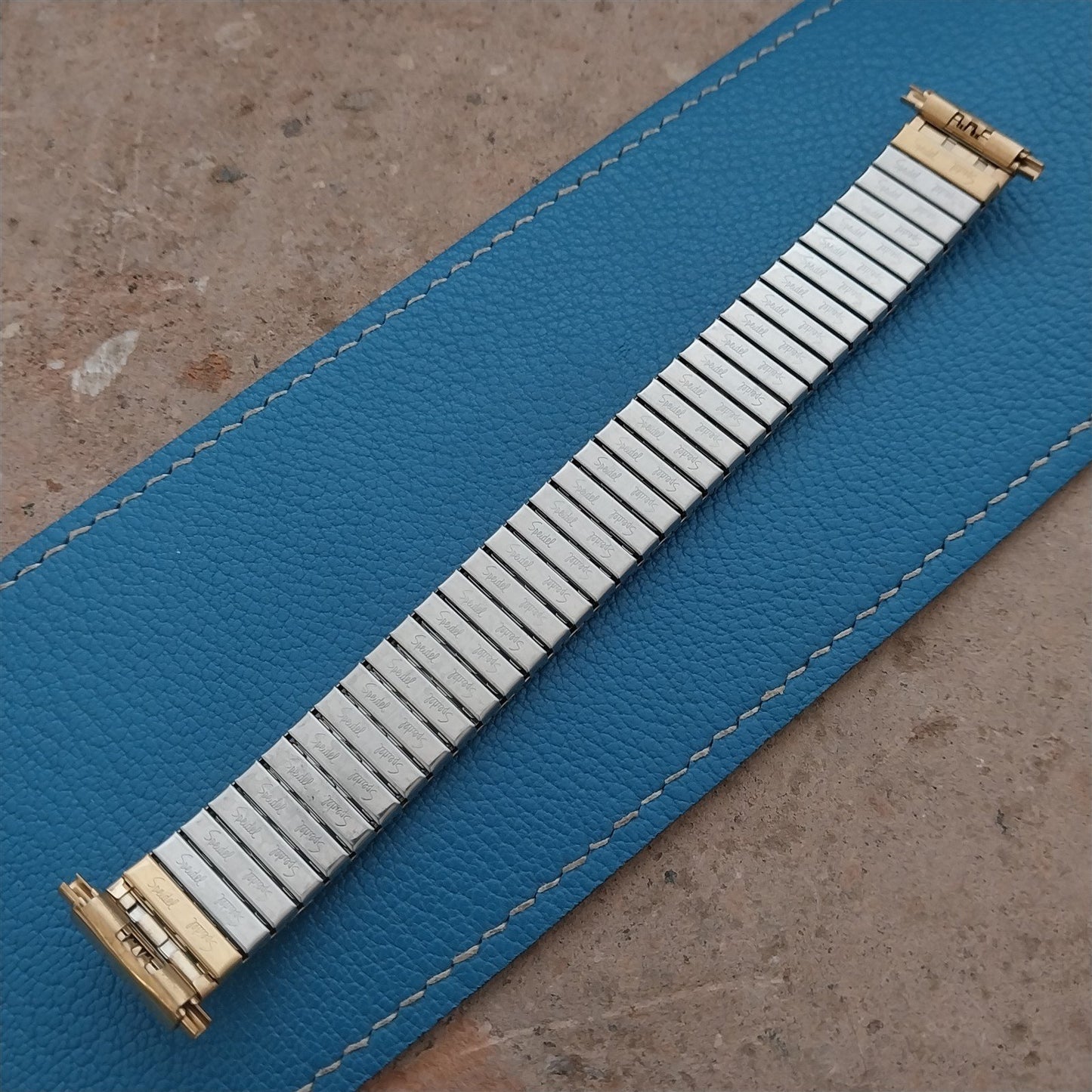 16mm 17mm 18mm 19mm 20mm Speidel Gold Tone Unused Watch Band