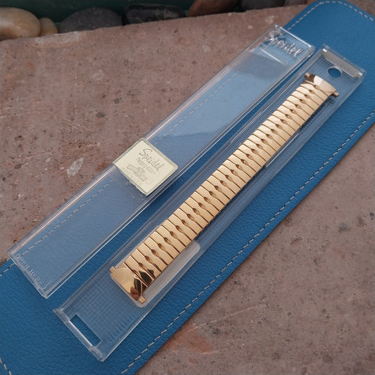 16mm 17mm 18mm 19mm 20mm Speidel Gold Tone Unused Watch Band
