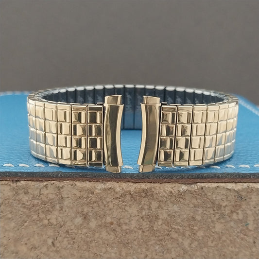 16mm 17mm 18mm 19mm Hirsch Speidel Gold Tone Unused Watch Band