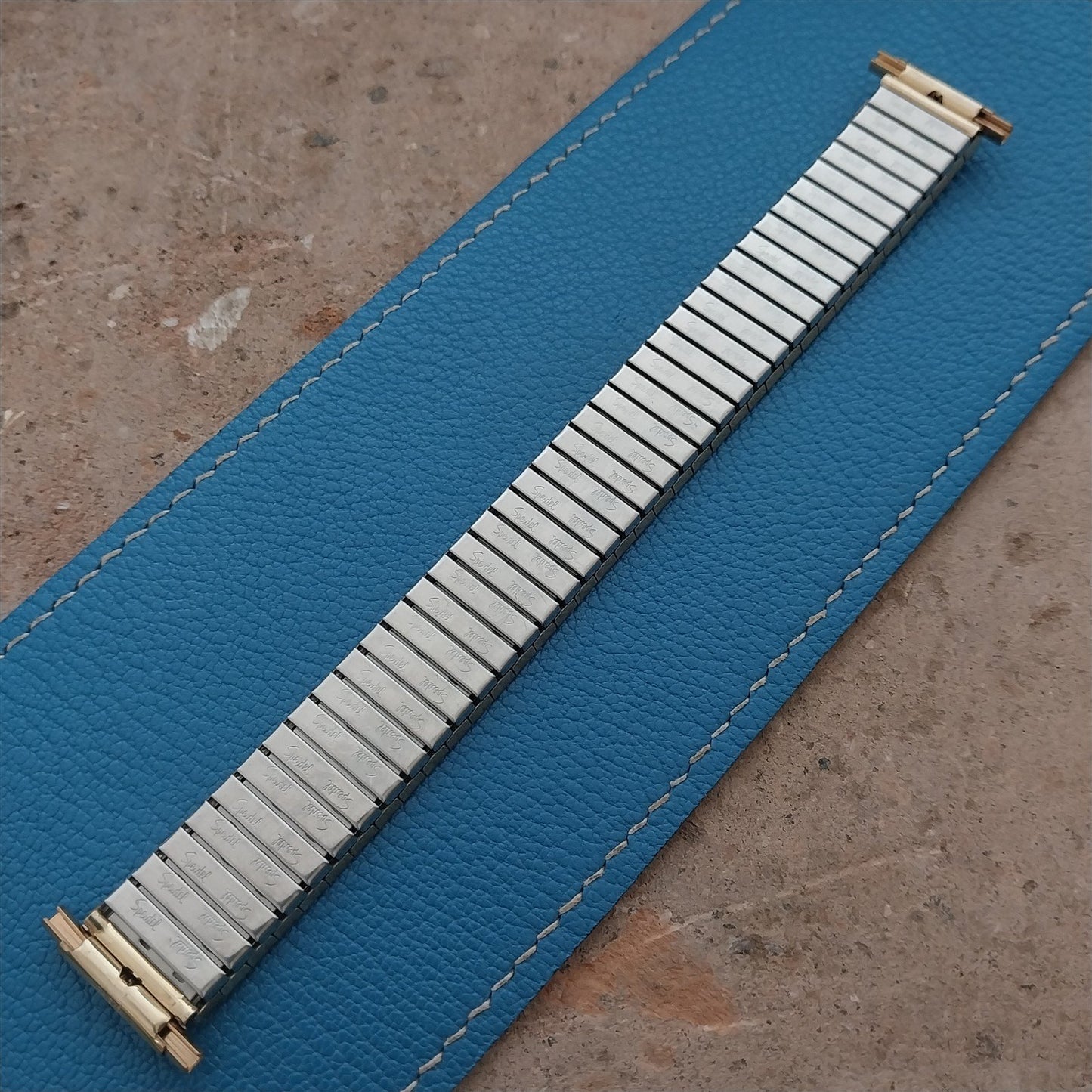 17mm 18mm 20mm 22mm Hirsch Speidel Gold Tone Unused Watch Band