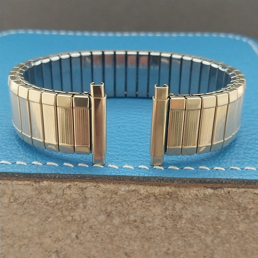 17mm 18mm 20mm Hirsch Speidel Aquarius Gold Tone Unused Watch Band