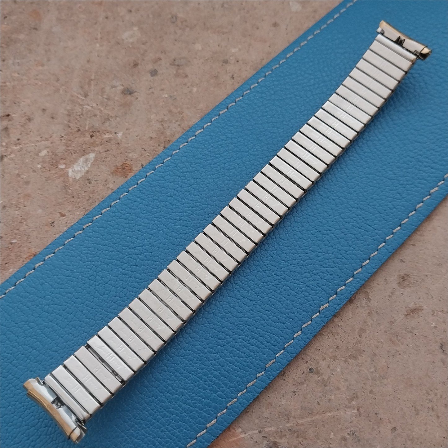16mm 17mm 18mm 20mm Hirsch Speidel Gold Tone Unused Watch Band