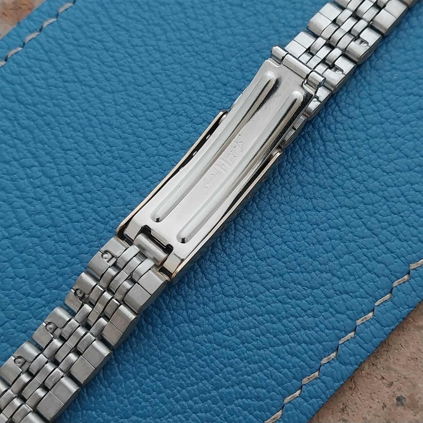13mm Speidel Hirsch Gold-Tone Jubilee Link Ladies Vintage Watch Band