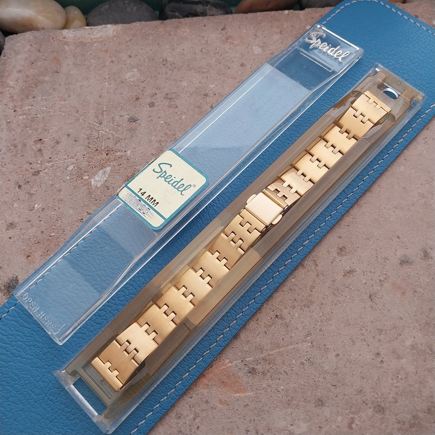 14mm Speidel Hirsch Gold-Tone Ladies Vintage Watch Band